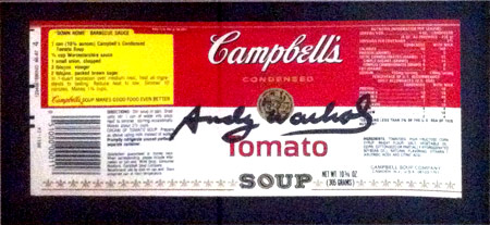 Campbell's Tomato Soup Label