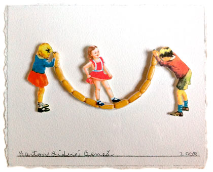 Sally, Dick And Jane Jumping Rope