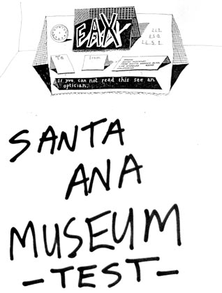 Santa Ana Museum Fax Test